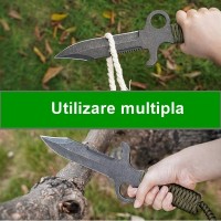 Cuțit de vânătoare Full Tang,   kaki, 34 cm