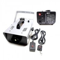 Set Masina de fum si Masina baloane 60 w,  1200 W, lichid 4.5 l inclus