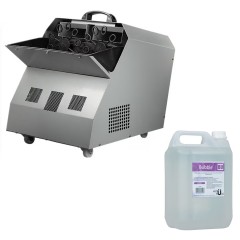 Set masina de facut baloane 300w si lichid 4,5 l,  , capacitate 2.5L, telecomanda inclusa
