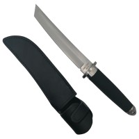 Set doua cutite de vanatoare,  otel inoxidabil, argintiu, 43 cm, toc inclus
