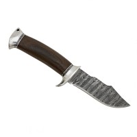 Cutit de vanatoare,   24 cm, maner lemn, maro