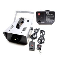 Set Mașină de fum profesionala si lichid fum 9 l,  telecomanda, 1500 w