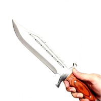 Cutit de vanatoare, Bowie Wood, 38 cm , teaca inclusa Cutit de vanatoare, Bowie Wood, 38 cm , teaca inclusa