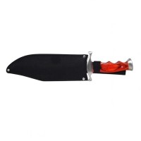Cutit de vanatoare, Bowie Pro, otel inoxidabil, 38 cm, teaca inclusa
