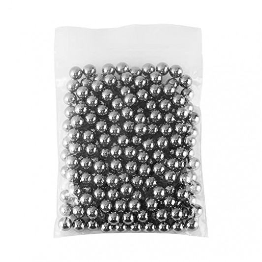 Bile metalice pentru prastie Steel Ball, 10 mm, 100 buc Bile metalice pentru prastie Steel Ball, 10 mm, 100 buc