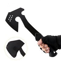 Topor multifuncțional Double Axe, oțel, 35 cm, teacă inclusă
