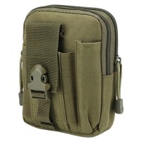 Geanta tactica militara, poliester, capacitate 1 l, 18 cm, verde Geanta tactica militara, poliester, capacitate 1 l, 18 cm, verde