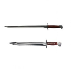 Set Cutit AK si Maceta vanatoare, otel inoxidabil, 61 cm, argintiu