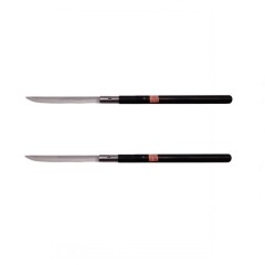Pachet doua Sabii de vanatoare Shaolin Master, model baston, 55 cm, negru, teaca inclusa Pachet doua Sabii de vanatoare Shaolin Master, model baston, 55 cm, negru, teaca inclusa