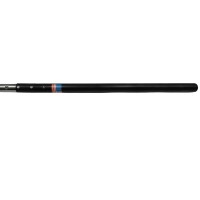Pachet trei sabii de vanatoare, Shaolin Master, model baston, 87 cm, negru, teaca inclusa