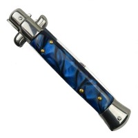 Set doua bricege automate Blue Marble, lamă stiletto, 33 cm