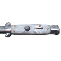 Pachet doua bricege de vanatoare Italian Spirit, otel inoxidabil, 22.5 cm, argintiu, husa inclusa