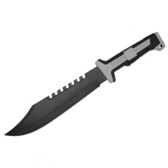 Cutit tactic de vanatoare, 39.5 cm, otel inoxidabil, teaca inclusa