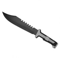 Cutit tactic de vanatoare, 39.5 cm, otel inoxidabil, teaca inclusa Cutit tactic de vanatoare, 39.5 cm, otel inoxidabil, teaca inclusa