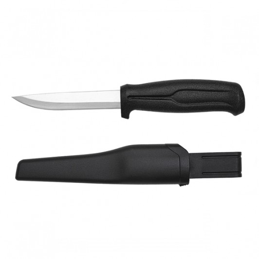 Cutit pentru pescuit, Fish Blade, 21 cm, negru, teaca inclusa