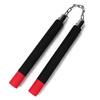 Nunceag pentru antrenament, burete, negru, 28 cm