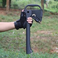 Topor 3 in 1 amnar,cutit si fluier, 35.5 cm,  teacă inclusă
