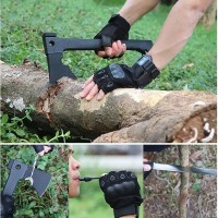 Topor 3 in 1 amnar,cutit si fluier, 35.5 cm,  teacă inclusă