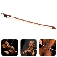 Arcus pentru vioara 1/2 ,  lemn, fibre sintetice, maro, 62 cm