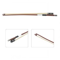 Arcus pentru vioara 1/4, lemn, fibre sintetice, maro, 55 cm
