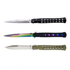 Set trei  bricege, lama blocabila, prindere curea, 33 cm, multicolor