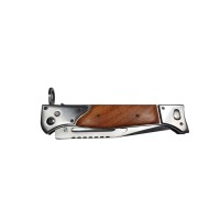 Set doua briceaguri de vanatoare, AK-47 Assault, 34 cm, teaca inclusa, maro Set doua briceaguri de vanatoare, AK-47 Assault, 34 cm, teaca inclusa, maro