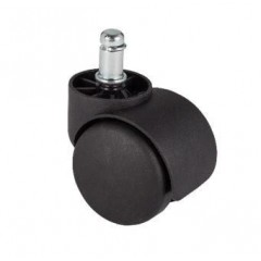 Rolă universală pentru scaune de birou, Ø11 mm, PVC dur