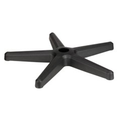 Bază pentru scaun directorial, plastic, 55 cm, neagru