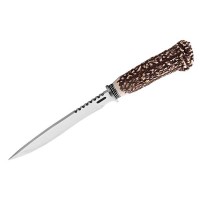 Cuțit de vânătoare Stag Antlers, 29.5 cm, teacă cordura