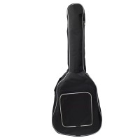 Chitara clasica 104 cm, Black Raven, lemn, model clasic, negru, husa, corzi si pana incluse