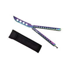 Briceag fluture, Butterfly Rainbow, pentru antrenament, 27.5 cm Briceag fluture, Butterfly Rainbow, pentru antrenament, 27.5 cm