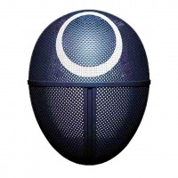 Set trei masti pentru carnaval, Squid Game, Cerc, Negru Set trei masti pentru carnaval, Squid Game, Cerc, Negru