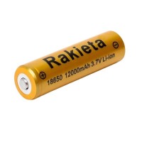 Set trei acumulatori 18650 Li-Ion, 3.7V 12000mAh
