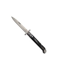 Briceag automat stiletto, Italian Marble, 27 cm, negru