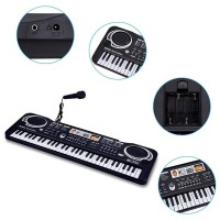 Orga electronica copii, 61 clape,instrument multifunctional, microfon inclus