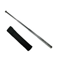 Set baston telescopic din otel si spray paralizant , 110 ml, argintiu, 77 cm, 4 sectiuni , husa incl Set baston telescopic din otel si spray paralizant , 110 ml, argintiu, 77 cm, 4 sectiuni , husa incl