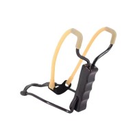 Prastie metalica profesionala cu suport de incheietură, metal, maner antiderapant, 18 cm Prastie metalica profesionala cu suport de incheietură, metal, maner antiderapant, 18 cm