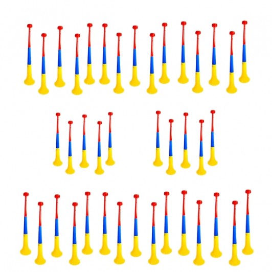 Set 40 vuvuzele tricolore - Goarne de Stadion, Petreceri, Evenimente