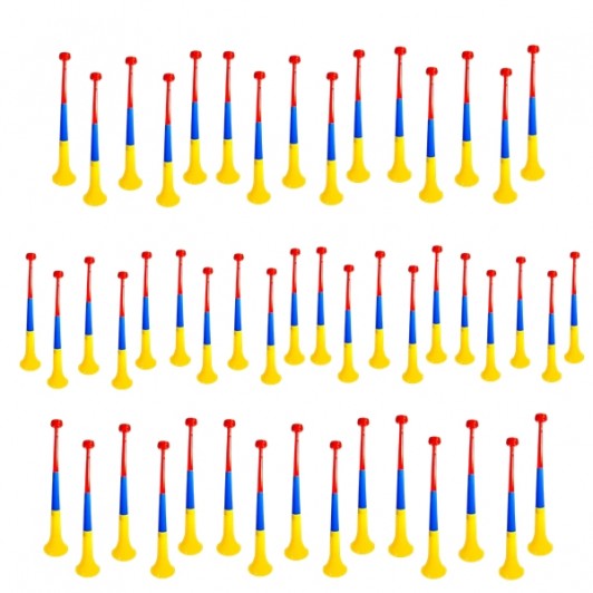 Set 50 vuvuzele tricolore - Goarne de Stadion, Petreceri, Evenimente