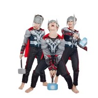 Costum Thor, Halloween, Carnaval, 5-7 ani, 110-120 cm