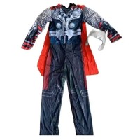 Costum Thor, Halloween, Carnaval, 7-9 ani, 120-130 cm