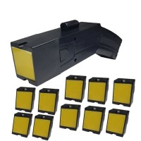 Pistol taser cu electrosoc, 10 rezerve, toc inclus