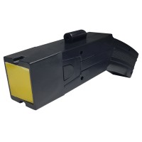 Pistol taser cu electrosoc, 5 rezerve, toc inclus