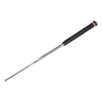 Baston telescopic pliabil, ciocan geamuri detasabil, 53,5 cm, husa cordura, argintiu