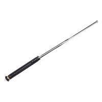 Baston telescopic pliabil, titan, ciocan geamuri detasabil, 53,5 cm, husa cordura, negru