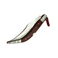 Briceag de vanatoare cricket, lamă oțel inoxidabil, maro, 50 cm