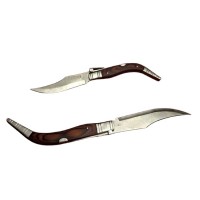 Set briceag de vanatoare 38 cm si briceag 50 cm, lamă oțel inoxidabil, cricket, maro Set briceag de vanatoare 38 cm si briceag 50 cm, lamă oțel inoxidabil, cricket, maro