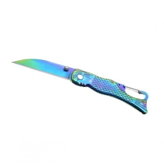 Briceag metalic, cu lamă din oțel inoxidabil și mâner ergonomic, 15 cm