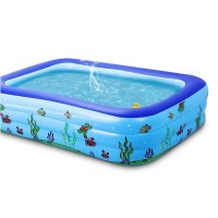 Piscina gonflabila copii dreptunghiulara, 300 x 180 x 60 cm Piscina gonflabila copii dreptunghiulara, 300 x 180 x 60 cm
