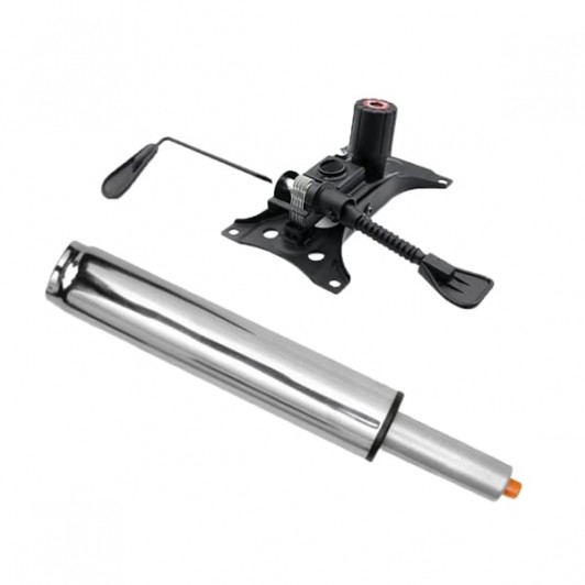 Set placuta balans metalica, 25 cm x 15 cm si cilindru piston, gaz, pentru scaune birou, argintiu, 3 Set placuta balans metalica, 25 cm x 15 cm si cilindru piston, gaz, pentru scaune birou, argintiu, 3